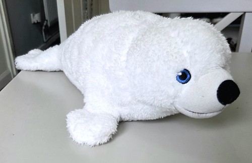 White fur seal - plush, stuffed