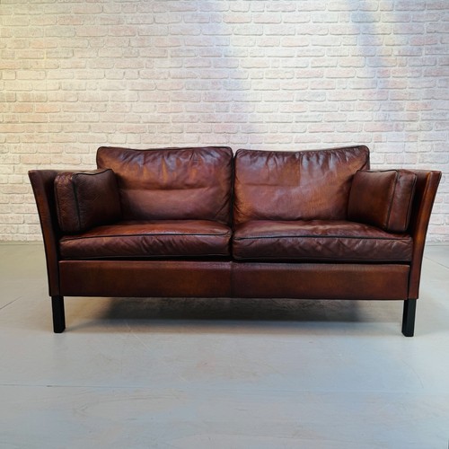 Vintage 1970s danish dark tan - danish,