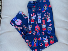 4th of July Dogs Capris ||Dog