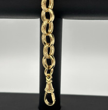 9ct Yellow Gold On Silver