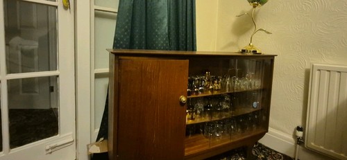 Vintage 1950s oak glazed - 1950s,