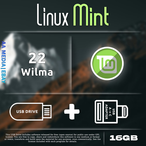 Linux mint wilma 64bit - mint, live