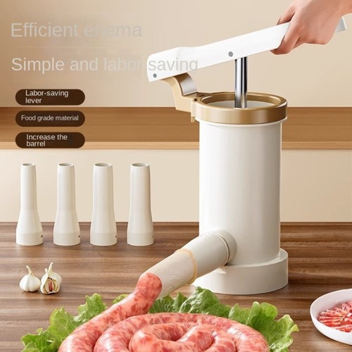 Sausage stuffer homemade - sausage,