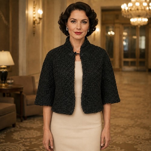 Vtg 40s 50s - , stole