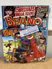 BEANO COMIC #3462 CHRISTMAS MEGA ISSUE + FREE GIFTS - FREE UK POSTAGE!!