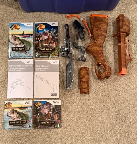 Nintendo wii bass pro - nintendo, shops
