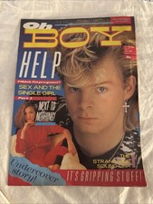 Oh Boy Magazine 24th Nov 1984 The Stranglers Vintage Teen
