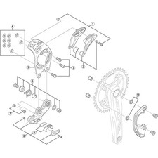 Shimano Spares SM-CD50 Guard