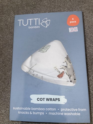 Tutti bambini cot wraps pack - wraps,