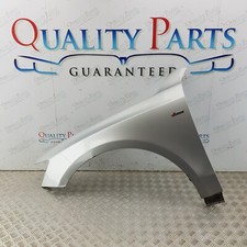 AUDI Q5 FRONT WING LEFT PASSENGER SIDE IN SILVER LX7W 2011 8R 