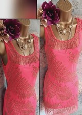 New look neon coral gold