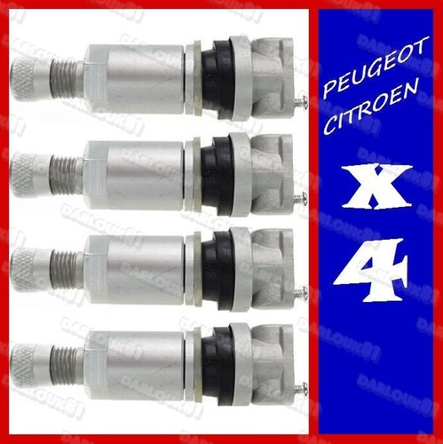 Tyre pressure sensor valve - 4x,