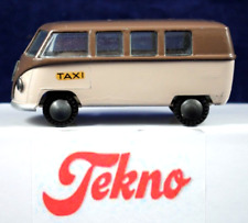 TEKNO 410 VW Type 1 KLEINBUS / COMBI BUS VAN in TAXI Livery Logo Made in Denmark