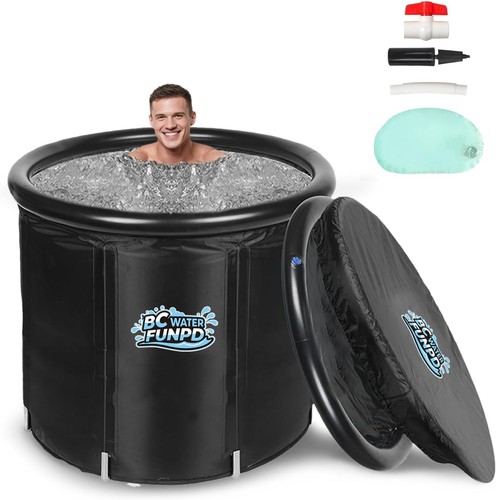 Ice bath tub for athletes - ice,