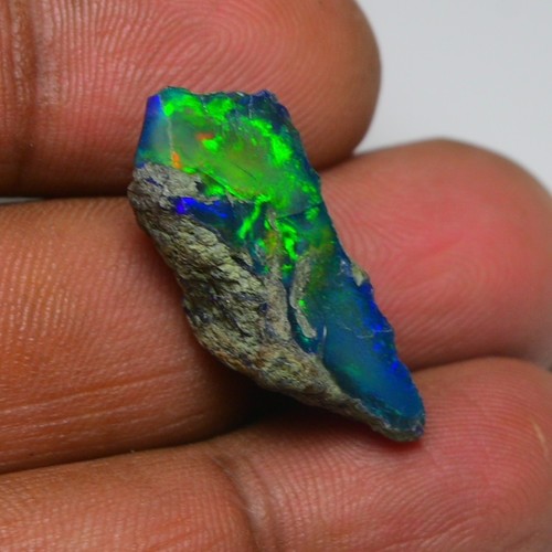 Natural black opal rough - 12.ct,