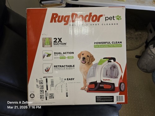 Rug doctor pet portable spot - doctor,