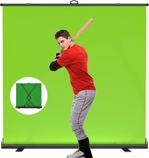 Green Screen Backdrop 2m x 2m with Stand - Portable Chroma Key for Photo & Video