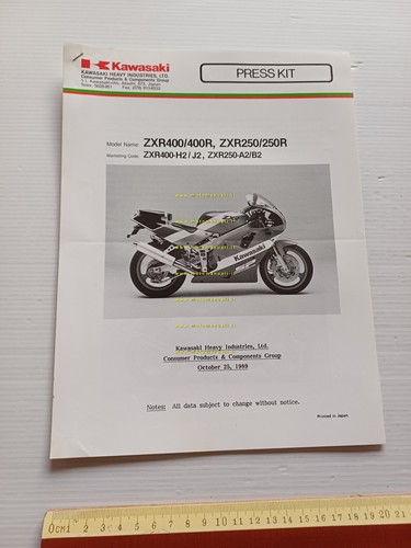 Kawasaki 400 zx - zx-r,