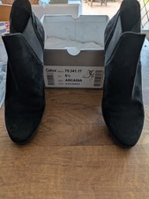 Gabor Women's Black Nubuck Ankle Boot