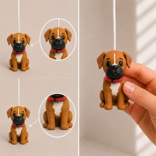 Cute boxer dog novelty light - cute,