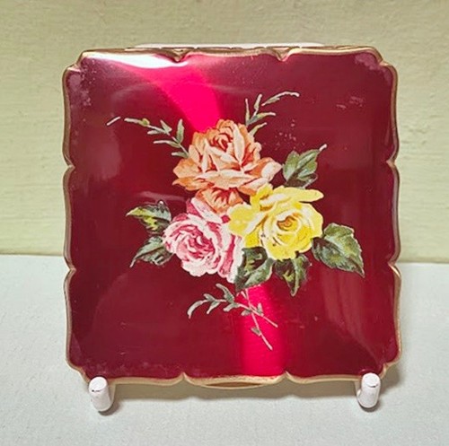 Vintage 60s crimson red - vintage,