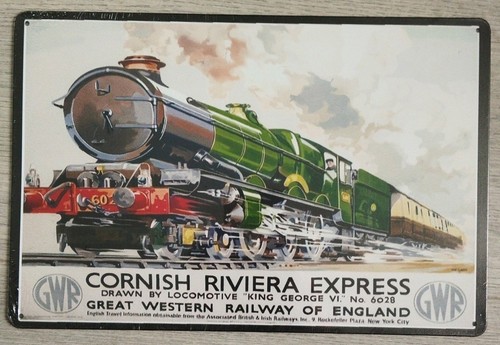 Cornish riviera express print - riviera,