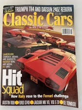Classic Cars Magazine Triumph TR4 & Datsun 240Z Reborn August 1997