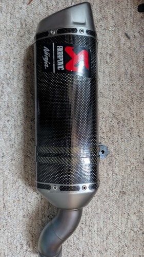 Kawasaki zx10 exhaust carbon - kawasaki,