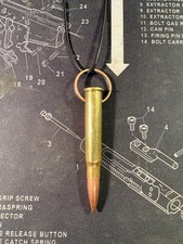 Bullet necklace nato - bullet,