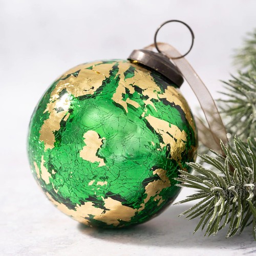Glass handcrafted baubles - xl,