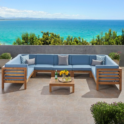 Emma outdoor seater - 9, acacia