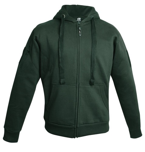 Green zip ambulance hoodie - zip,