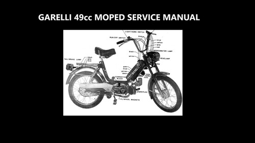 Garelli 49cc moped - 49cc,
