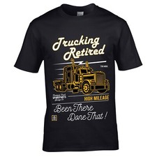 Funny Trucking Retired Retro