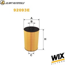 OIL FILTER 92093E FOR MAN TGA