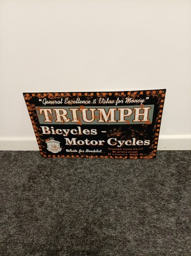 Distressed large triumph - distressed,