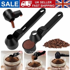 Coffee Scoop Funnel for Reusable K-cup Coffee Pot Black Refillable Coffee Spoon