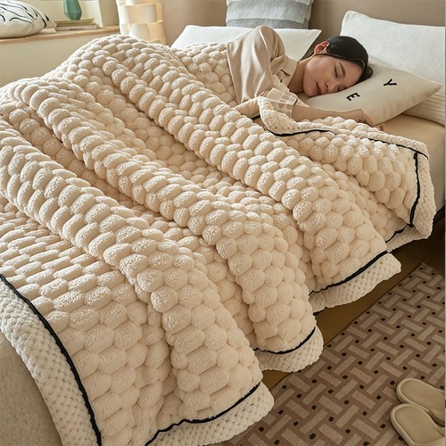 Luxury mink fleece blanket - luxury,