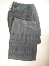 LADIES M&S MARKS AND SPENCER SKIRTS X 3 GUC SIZE 14