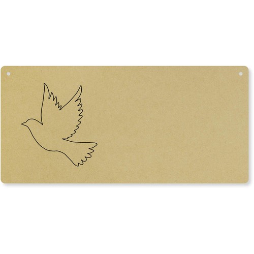 Flying bird large - large, wooden