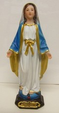 Virgin Mary Religious Statue Sculpture Figurine Vaticano Collezione 19 Cms Tall