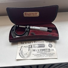 Starrett (Jedburgh) Vintage Micrometer No.436 25mm