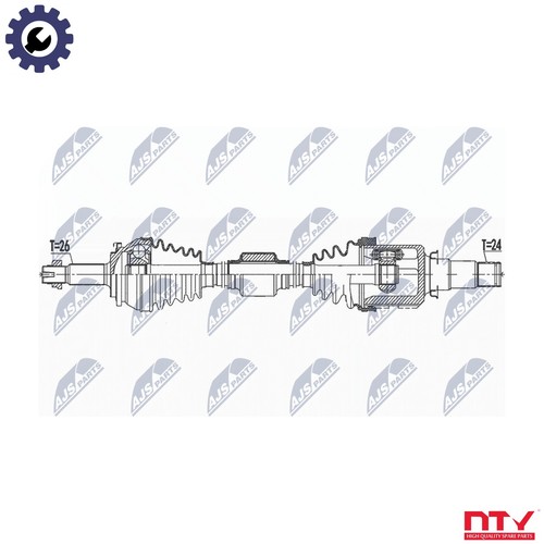 Drive shaft npw 157 for - shaft,