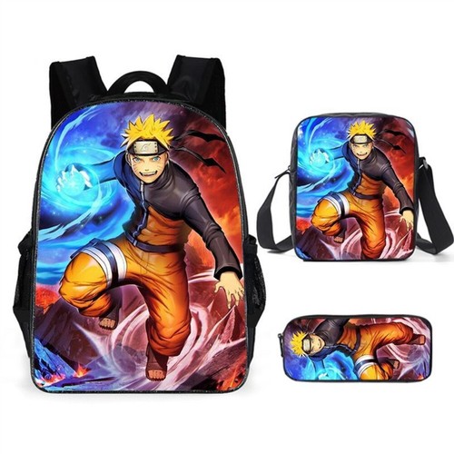 3pcs anime kid bookbags - 3pcs,