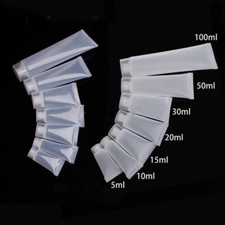 Travel Cosmetic Tube Squeeze Container Hand Cream Bottle Lotion Sample Pot Box