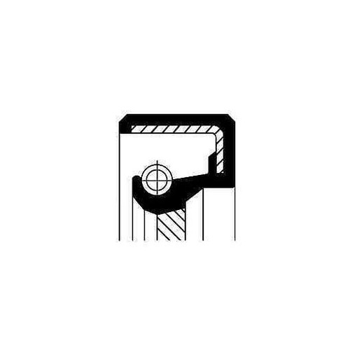 Shaft seal crankshaft corteco - crankshaft,