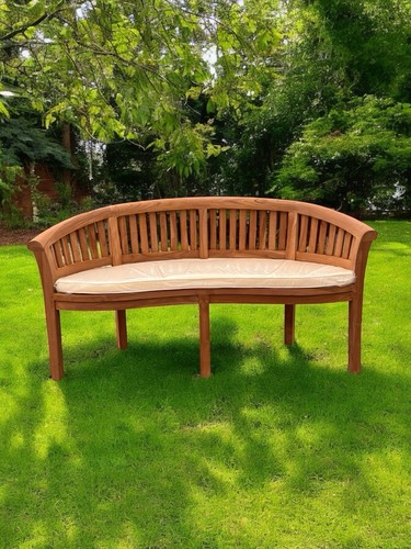 Teak banana curved garden - banana,