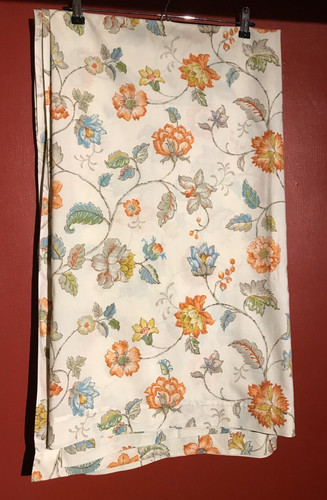 Pequot percale material floral - percale,