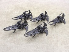 40k Dark Eldar Drukhari REAVER JETBIKES x5 undercoated GW 33622