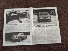 Fiat 128 SL 1300  Coupe Road &